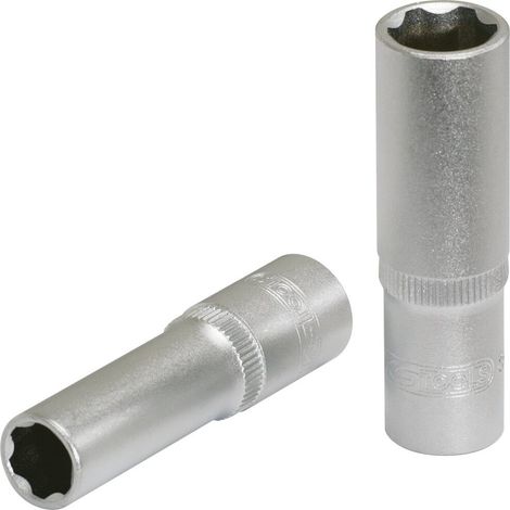 KS Tools 3/8" Stecknuss, lang, 16mm (1/2)