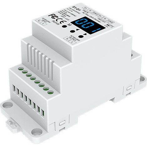 SCR DMX 1-channel dimmer 2 A AC100-240V (phase cut-off via button) S1-D1