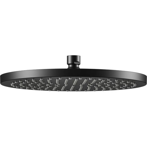 Keuco - Rociador de ducha, diámetro 25 cm, negro mate 59886370201 (1/2)