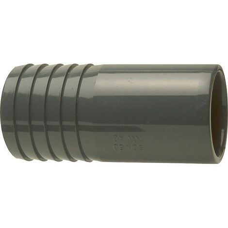 Raccord Cannelé Mâle à coller PVC Pression F Ø50