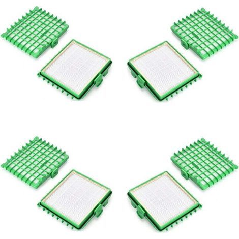 4 pièces ZR002901 Filtre pour Rowenta Silence Force,Silence Force Compact, Silence Force Extreme,X-Trem Power/XL/Allergy Care(RO5745EA ne convient pas) (1/5)