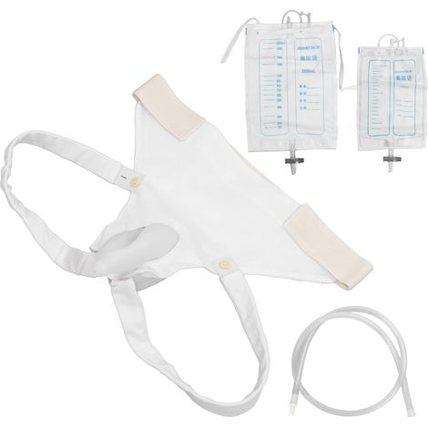 Poche à urine féminine en silicone respirant, anti-fuites, souple. (1/5)