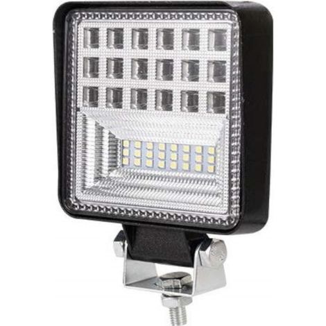 Universeller 126 W LED‑Halogen‑Arbeitsscheinwerfer 12 V–24 V Weißlicht für Auto, Offroad, Bus, Van, Lkw
