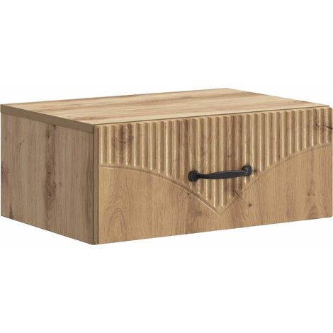 Wall-Mounted Bedside Cabinet Artisan Oak 49 x 34.5 x 20 cm vidaXL (1/5)