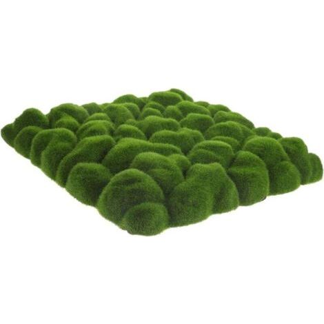 Mur de mousse artificielle de 100 cm, plantes artificielles, cadres photo, grands arbres décoratifs à feuilles de fougère. (1/4)