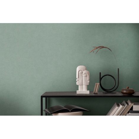Papier peint Uni Vert French Affair A.S. Création (1/4)