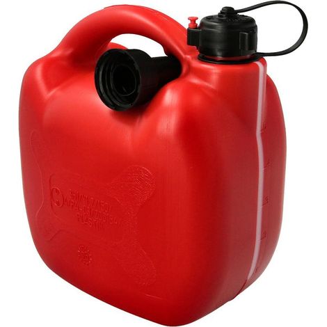 Bidón Homologado Para Gasolina De 5 Litros Fabricado En Polietileno De Alta Densidad. (1/5)