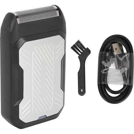 Eosnow 2 in 1 elektronischer Folienbart Trimmer USB wiederaufladbar abnehmbarer Schneiderkopf Elektrisches Popup für Kahlen (1/5)