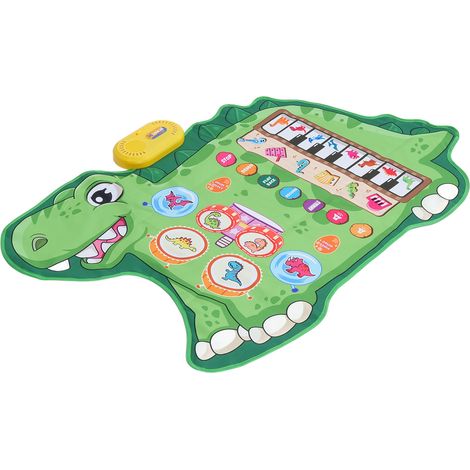 Tapis de jeu interactif pour bébés qui rampent, tapis musical pour enfants, tapis de danse et de percussions jazz pour l'éveil des enfants (1/5)