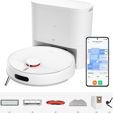 Aspirateur Robot avec Station de Vidage Automatique, 10000 Pa (1/5)