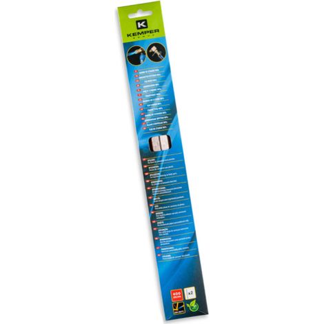 Deux lingots d'étain de 250g, 97% étain 3% cuivre, KEMPER (1/2)