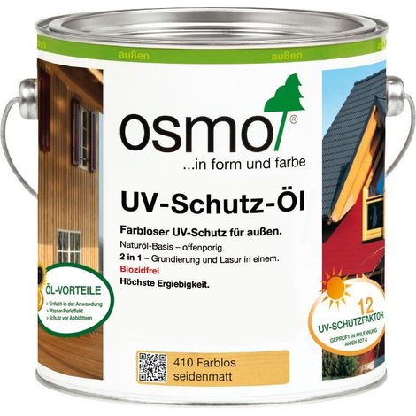 OSMO 410 UV Schutz Öl Farblos 2,5 Ltr
