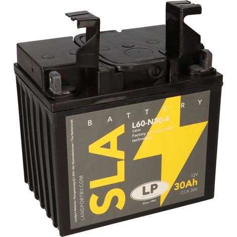 Batterie AGM SLA 12V 30Ah für Motorrad Startbatterie MS L60-N30-4
