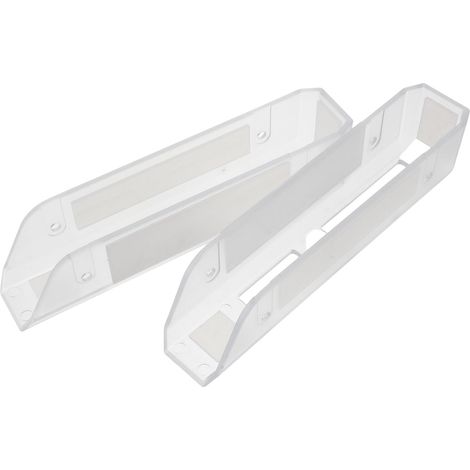 Support mural pour balance en acrylique transparent – Support de balance autocollant peu encombrant pour salle de bain, salle de sport et cuisine, facile à monter, rangement stable (1/5)