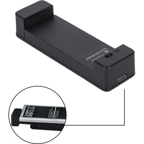 Chargeur de batterie externe universel avec indicateur LED pour smartphone Samsung S3/S4 (1/5)