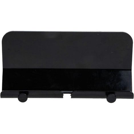 Support mural pour haut-parleurs, étagère de rangement en plastique-13.7x6.5cm-Black (1/4)