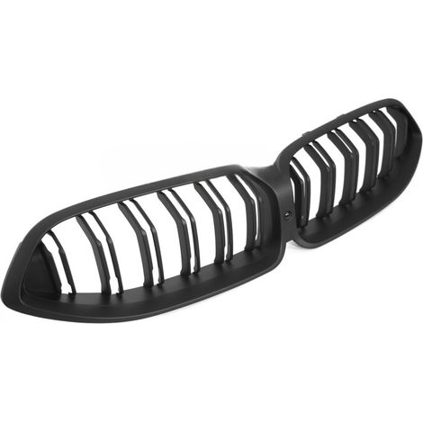 Grille de calandre avant BMW Serie 8 G14 / G15 de 2018 a 2022 Noir matt-42674443 (1/4)