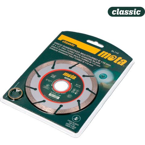 DISQUE Diamanté Multiturbo de 115mm SL115 MOTA (1/3)