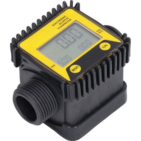 Débitmètre numérique professionnel pour carburant diesel, régulateur d'urée à engrenages pour produits chimiques et eau, 1 pouce K28 jaune (1/5)