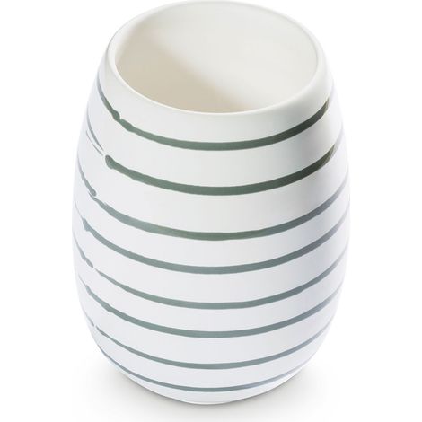 Gmundner Keramik Graugeflammt, Vase (H: 15cm)