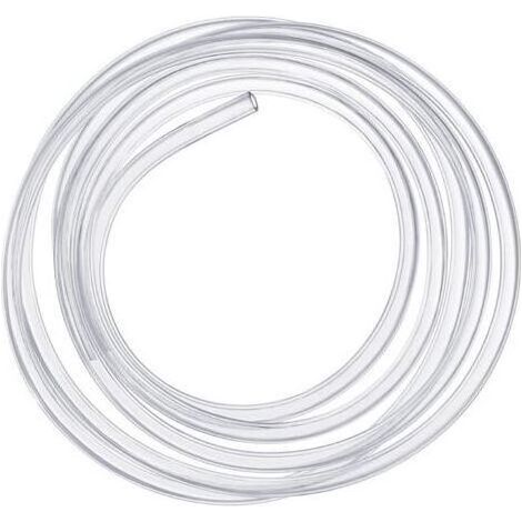 5 Mètre Tube en Silicone transparent - Tuyau Souple Transparent pour Oxygène d'Aquarium et Air D'eau - Diamètre Intérieur 7 mm, Extérieur 9 mm (1/5)