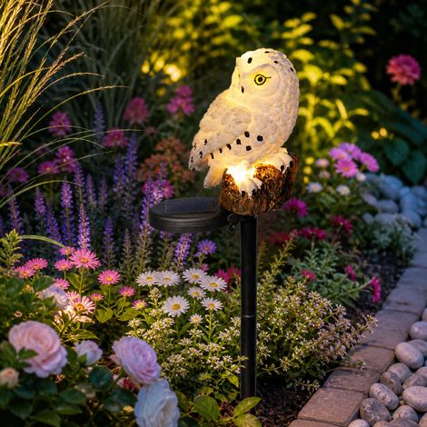 LED Solar Gartenstecker Eule-507402