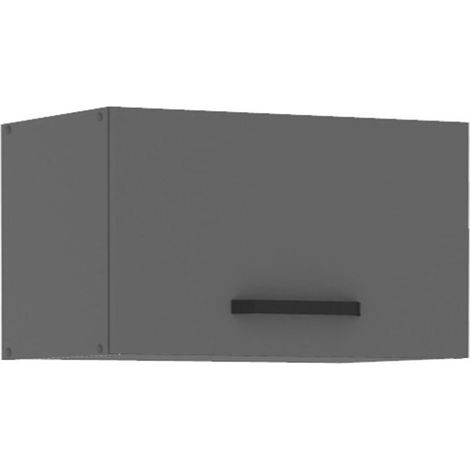 Küche NESSA Hängeschrank 60 cm Anthrazit Küchenzeile Küchenblock Einbauküche (1/4)
