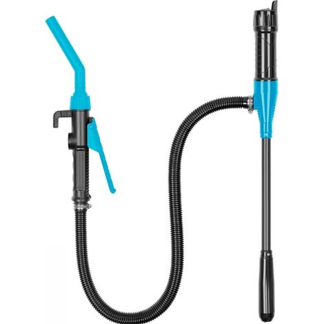 Pompe de transfert de carburant portable - Pompe à essence et à eau - Pompe à carburant - Pompe à eau - Pompe à essence - Pompe à siphon pour huile et eau - Pompe d'aspiration puissante - Plastique - (1/5)