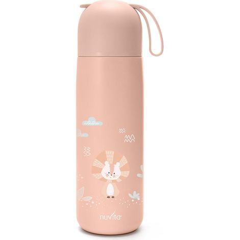 Nuvita 4435  Thermos Alimenti Caldi e Freddi  Contenitore Termico per Alimenti Caldi  Contenitore Pappa Neonati  Termos Cibo  Botiglia Thermos  Termos Cibi Caldi  English Rose (1/4)