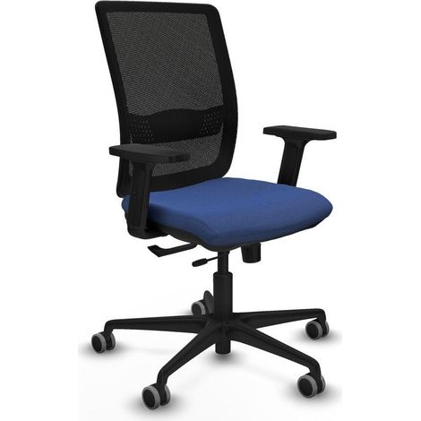 piqueras-y-crespo Haches chaise bureau bleu marine ergonomique (1/3)