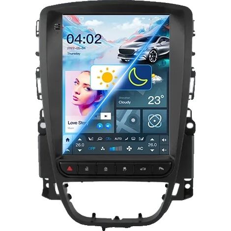 Carplay, Lecteur Multimédia, Écran de 9,7 Pouces, Processeur Octa-Core, Compatible avec Opel Astra J Buick Verano, S10-D-Fan-Cam (1/2)