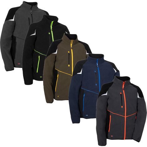 Sudadera de trabajo Cofra Vilebo de PET reciclado - XXXL - Grigio