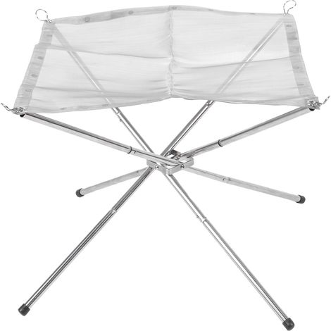 Barbecue portable, pliable et détachable, réchaud à bois avec cadre de feu pour la randonnée et le camping en plein air. (1/5)