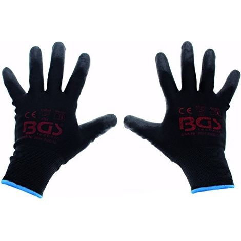 Guantes mecánico bgs 9954 sensibles cómodos