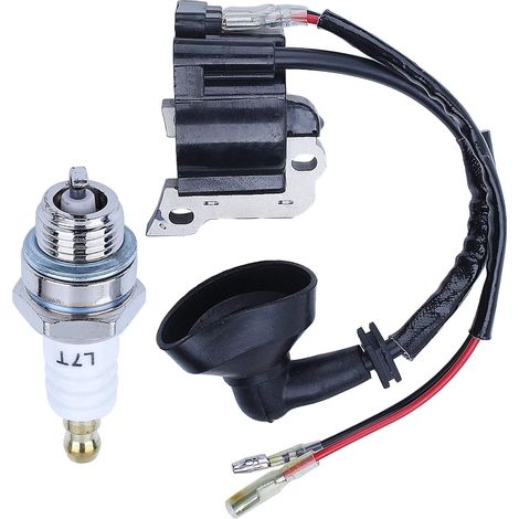 Module de bobine d'allumage avec bougie pour Stihl 32F 51 55 61 66 Débroussailleuse Débroussailleuse Weedeater Moteur Partie (1/5)