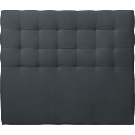 Tête de Lit Carrée Milano Anthacite  120 x 80 cm (1/4)