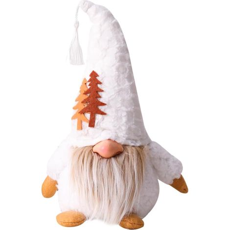 GNOME de Noël en Tissu Décoratif Grand Nez, Ornement Créatif pour Noël, Symbole de Chance pour Occasions Joyeuses et Décoration Intérieure (1/5)