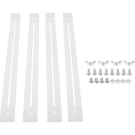 Kit de réparation tiroirs, avec supports réglables en acier au pour le (1/5)