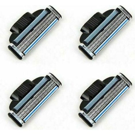 Recharges de lames de rasoir homme compatibles Mach 3 – 12 unités, triple lame (1/2)