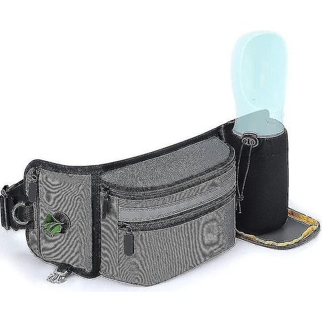 Sacs à friandises pour chiens d'entraînement - Distributeur de sacs à déjections canines intégré avec réserve d'eau cachée (1/5)