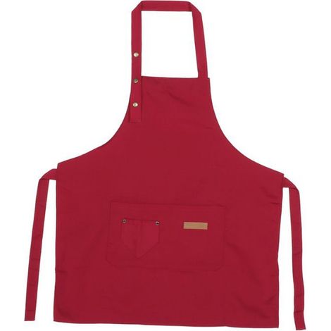 Tablier de Serveur - Coton 100 % - 3 Poches Fonctionnelles - Pour Restaurant Café Bar - Taille Unique (1/5)