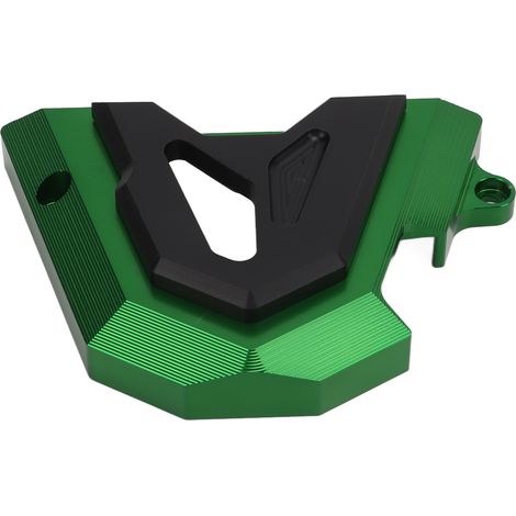 Cache-chaîne avant en alliage d'aluminium, protecteur de carter pour NINJA 250/300 (2013-2017), vert (1/5)