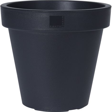 Pot de inyección de antracita - resistente a los rayos UV - Robust Polypropylene - Ø20x20cm - Outdoor