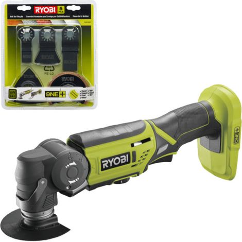 Pack RYOBI - Multitool R18MT-0 - 18V One+ sans batterie ni chargeur - Kit spécial carrelage 5 pièces RAK05MT (1/5)