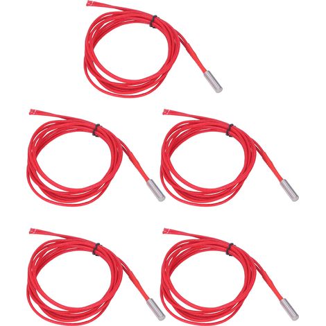 5 pièces cartouches chauffantes 12V 40W en acier inoxydable, éléments chauffants pour imprimante 3D, dimensions 6x20mm (1/5)