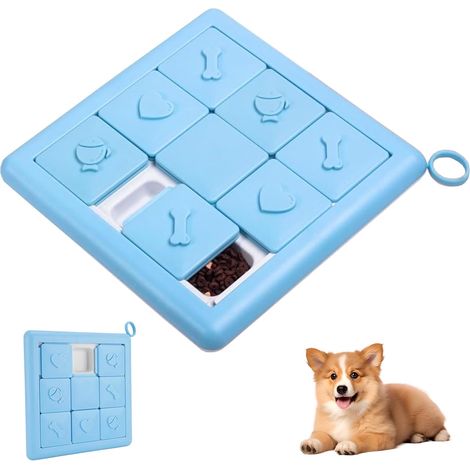 Intelligenzspielzeug für Hunde, intelligente Leckerli-Spielzeuge für Hunde, interaktive Hundespielzeuge zur Förderung der Intelligenz, Spielzeuge für Hunde, die das Fressen verlangsamen, Spielzeuge zu (1/5)