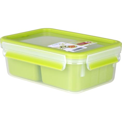 Clip & Go Snack mit Einsätzen rechteckig 0,55L (1/3)