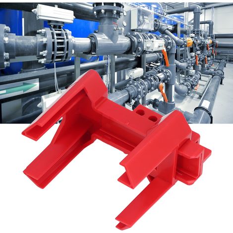 Dispositif de verrouillage de vanne à bille ajustable pour tuyaux DN8-DN50 - Sécurité industrielle ASBV-01 (1/5)