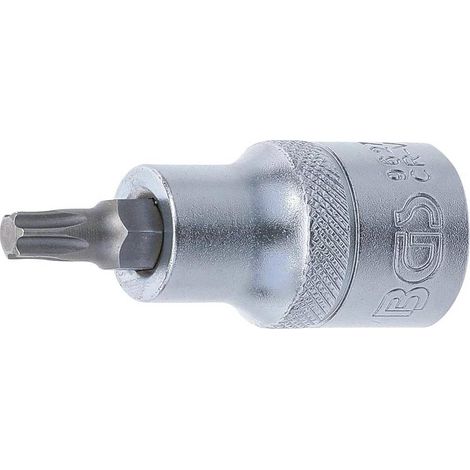 Douille à Embouts 55 mm - 12,5 mm (1/2), Profil Torx T35 - Précision et Robustesse, Acier - D-Work (1/5)