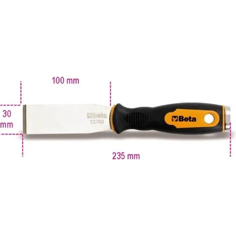 Raschietto a battere diritto  beta 1479rb/1